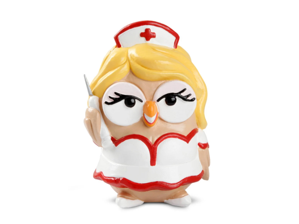 Figura coleccionable de enfermera Goofi
