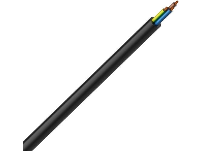Cable LEDKIA Xtrem H07RN-F (Negro - 1m)