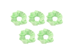 2026 5 Peças de Laço de Cabelo Led Luminoso para Mulher Cordão Decorativo de Cabelo Verde