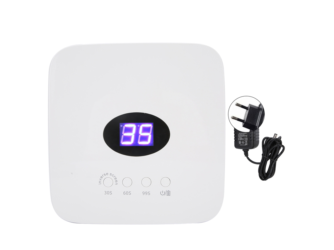 Lámpara Led Inteligente De 54w Para Secar Uñas Artísticas Secador Multifuncional De Esmalte Gel Luz Uv/led Herramienta De Manicura