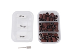Cápsulas de esmalte de uñas Kkml-75 con mandril de grano 80, 120 y 180 para el cuidado de la piel y la manicura.