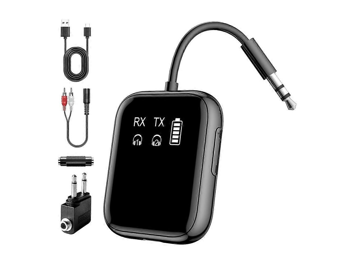 Transmisor y receptor Bluetooth 5.4 GOKOCO para juegos, TV, PC, modo dual.