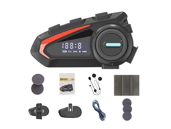 Auriculares Bluetooth 5.1 Para Casco De Motocicleta Con Reducción De Ruido, Resistencia Al Agua Ipx6 Y Función De Manos Libres.