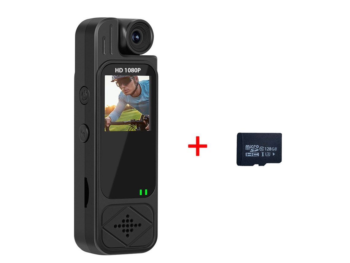 Cámara de acción Digitallab 1080p de alta definición con visión nocturna por infrarrojos y 128 g