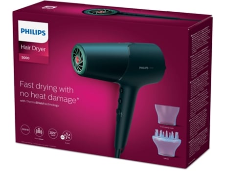 Philips 5000 Series Bhd512/00 Secador de pelo 2300W Azul marino
