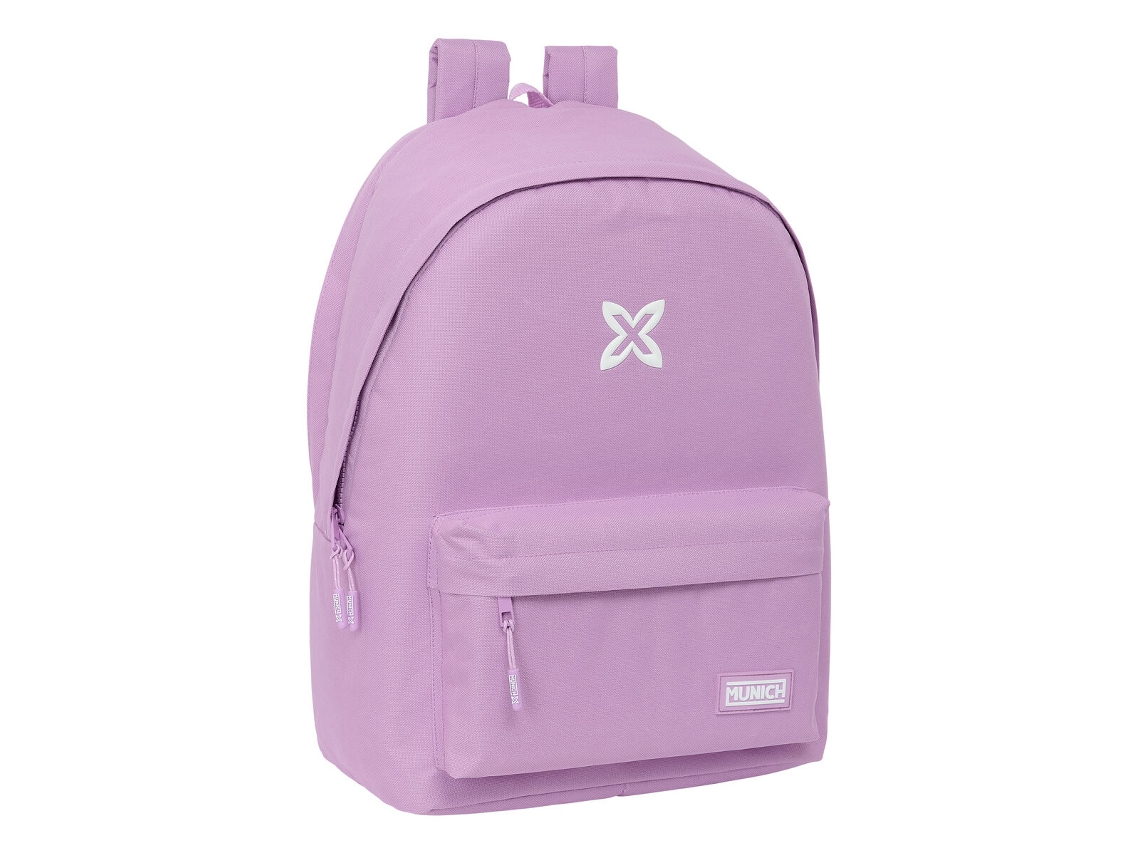 Mochila para Portátil 15.6'' + Usb MUNICH Lilás (18 x 31 x 44 cm)