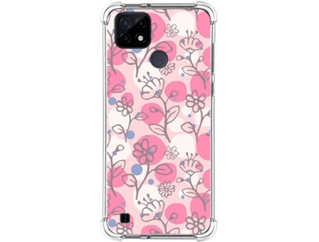 Carcasa Realme C21 TUMUNDOSMARTPHONE Dibujos Antigolpes Flores 07 Multicolor