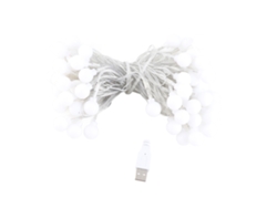 Rebe-luz De Cadena Usb Para Decoración De Habitación, Fiesta, Camping Al Aire Libre Y Colgante Decorativo