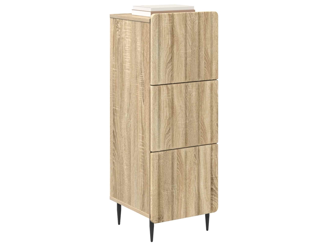 Maison Exclusive - Cajonera Roble Sonoma 33 X 34,5 X 92 Cm Madera De Ingeniería
