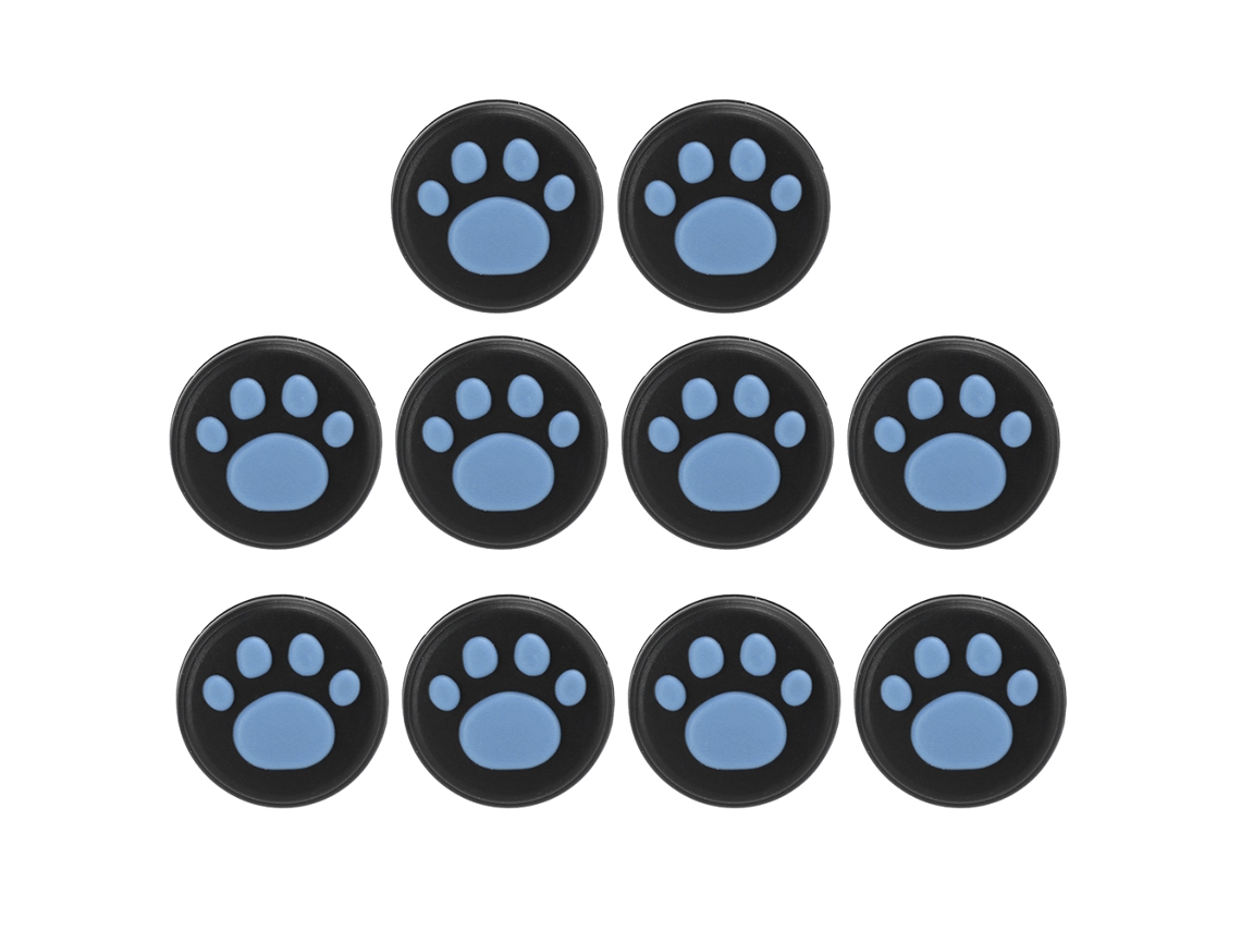 Mali capas de Silicone para Joystick com Design de Pata de Gato Universal para Switch/switch Lite