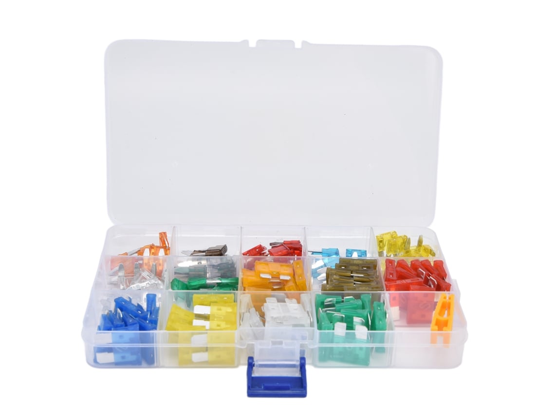Veloriskku-kit De Fusíveis De Lâmina Para Carro 140 Peças Mini Automotivo Substituição 2-40a Com Clip