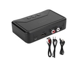 Altavoz Inalámbrico Usb Bluetooth 5.0 Nfc, Receptor Plug And Play, Para Escritorio, Negro.