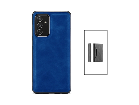 Funda Folio para Samsung Galaxy A13 5G GIFT4ME Piel Azul