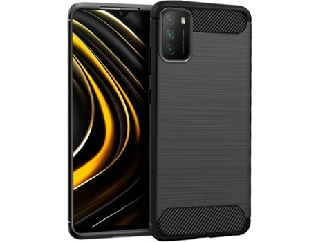 Funda Xiaomi Pocophone M3, Redmi 9T Dibujos Cars COOL Negro