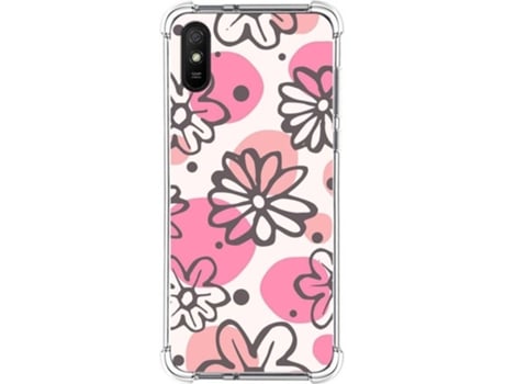 Carcasa Xiaomi Redmi 9A TUMUNDOSMARTPHONE Dibujos Antigolpes Flores 09 Multicolor