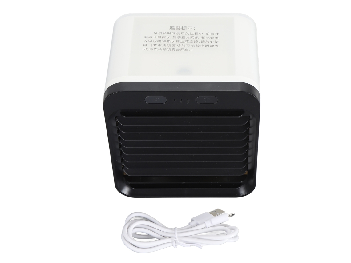 Ventilador Portátil Con Nebulizador, Batería Recargable Usb De 5000 Mah, 200 Ml, Refrigeración Silenciosa.