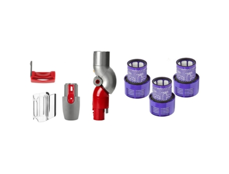 Unidad Hepa de filtro lavable Ad para Dyson V10 Sv12 y adaptador para Dyson V6 V7 V8 V10 V11 adaptador de liberación rápida de bajo alcance