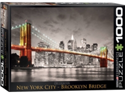 Puzzles EUROGRAPHICS New York City Brooklyn Bridge (1000 piezas)