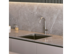 Grifo de cocina para uso interior y exterior en acero inoxidable 316L con acabado resistente a la corrosión - Sined