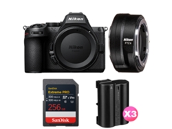Nikon Z5 Ii + Ftz Ii + 1 Sandisk 256gb Extreme Pro Uhs-ii Sdxc + 3 Nikon En-el15c + Ebook “20 Consejos Para Fotos Que Impactan”