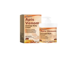 Crema corporal con veneno de abeja, ginseng y vitamina C: crema hidratante y reafirmante diaria para piel seca.