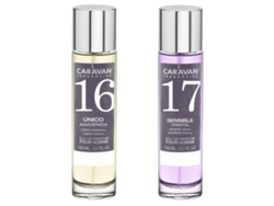 Set de 2 Perfumes CARAVAN para Hombre Nº17 y Nº16