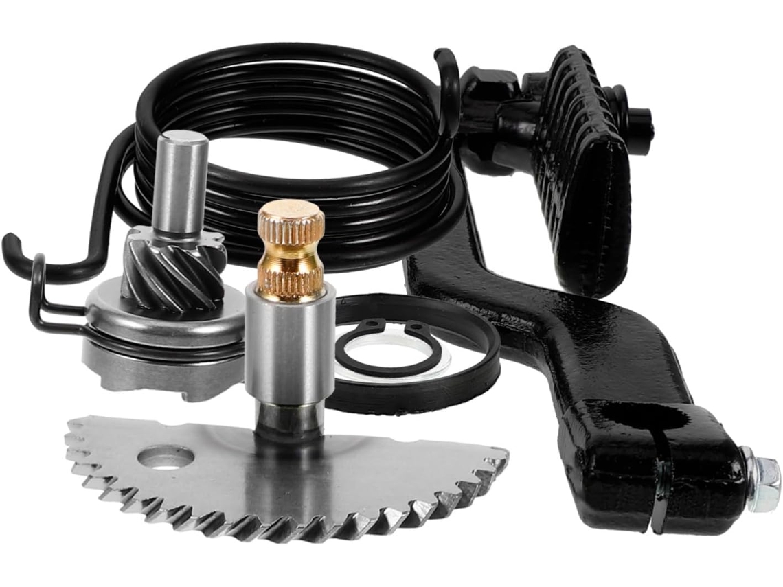 Kit De Arranque Para Scooter Con Piñón De Eje Fijo Y Palanca De Arranque Con Resorte De Resistencia. Compatible Con:
