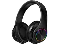 CUICH B39 Auriculares Bluetooth (Over Ear - MicroAuriculares - Cancelación de Ruido - Negro)