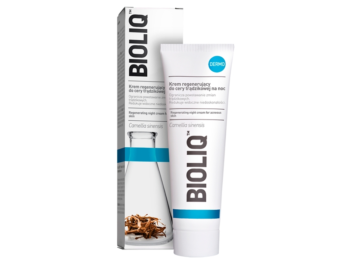 Tratamiento de noche dermo-regenerador para pieles con tendencia a manchas oscuras, 50 ml Bioliq