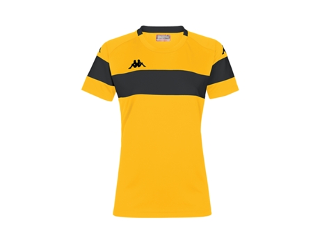 Camiseta de Niña KAPPA Multicolor Poliéster Amarillo (12 años)