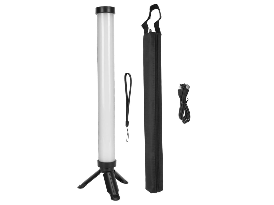 Barra De Luz Led Rgb De 10 W Y 1000 Lm, 2500-9900 K, 21 Efectos Para Fotografía Y Vídeo.