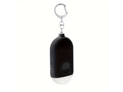 Llavero Con Alarma Personal De Emergencia Recargable Por Usb De 130 Db (para Mujeres): Luz Led De Emergencia Sos, Duradera Y Multifuncional.