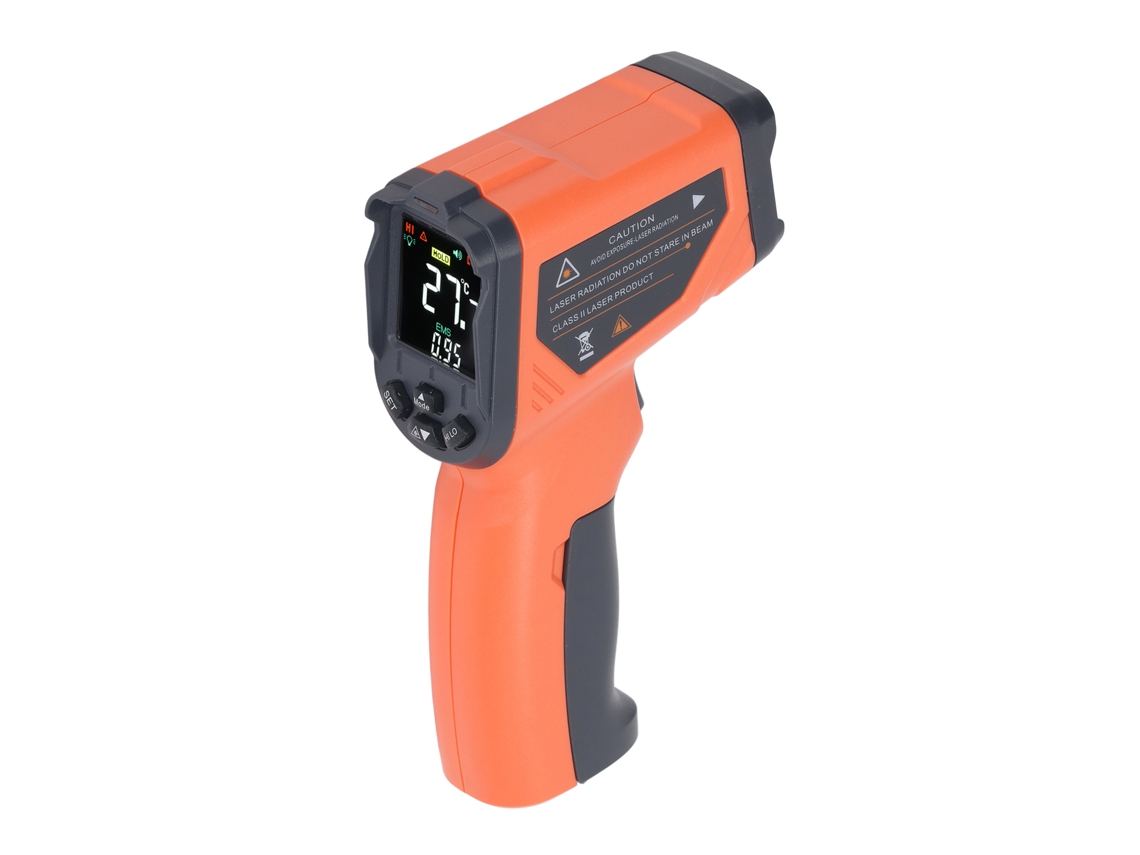 Termómetro Infrarrojo Digital Sin Contacto Tipo Pistola Para La Industria Y La Cocina -20℃ A 750℃ Tm750a