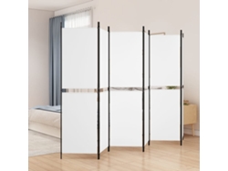 Separador LOVELY HOME con 6 Paneles de Tela Blanco (300 x 180 cm)