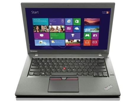Portátil LENOVO Thinkpad T450 14 I5 5300U 8Gb SSD 256Gb Como Nuevo Reacondicionado