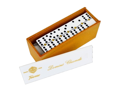 Juego De Dominó FOURNIER Chamelo De Marfilina En Caja De Plástico