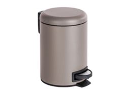 Cubo de Basura WENKO 22149100 (3 l - Gris)