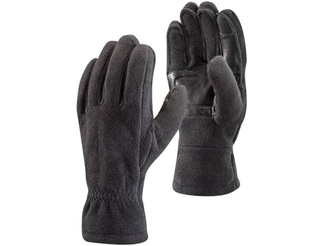 Guantes para Hombre BLACK DIAMOND Midweight Fleece Negro para Montaña (XS)
