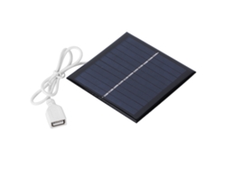 Módulo De Carga De Polisilicio Para Panel Solar De 1w 5.5v Para Baterías De 3.7v-5v (hazlo Tú Mismo)