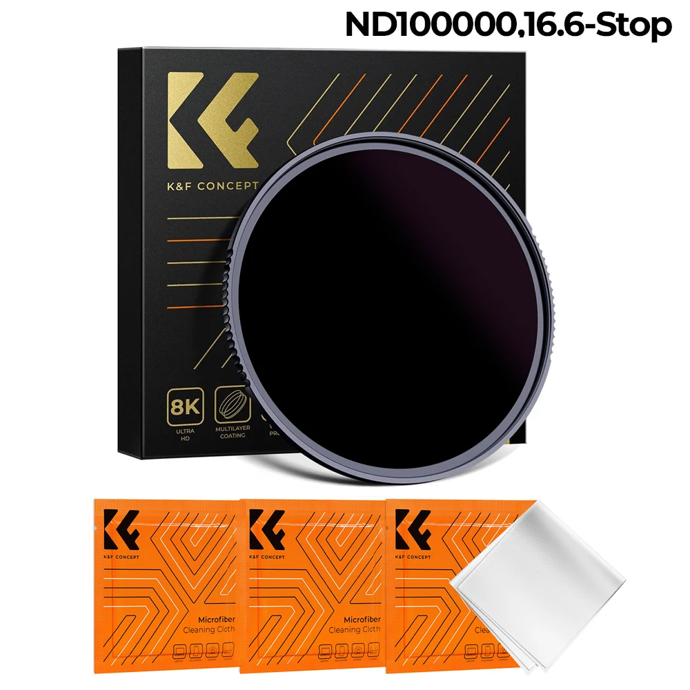 Filtro solar Nd100000 de 62 mm, 16,6 pasos de densidad neutra, multicapa, para fotografía de eventos celestes