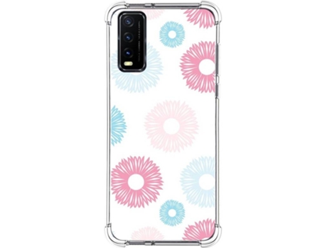 Carcasa Vivo Y20s TUMUNDOSMARTPHONE Dibujos Antigolpes Flores 06 Multicolor