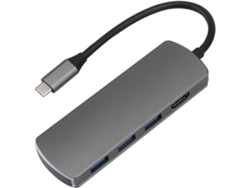 Estación De Acoplamiento Hdmi 8 En 1, Concentrador Pd, Luz De Carga, Conexión