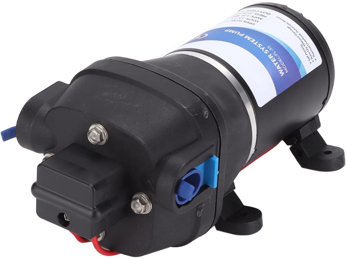 Bomba De Diafragma De Bajo Voltaje De 12 V, Eléctrica Doméstica Autocebante Con Control Automático.