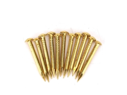 100 Piezas De Clavos Redondos De Latón, Accesorios De Ferretería De 10 Mm/15 Mm/18 Mm/22 Mm