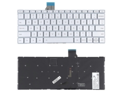 Teclado retroiluminado para Xiaomi Mi Notebook Air 12.5, versión estadounidense Webake (plateado)