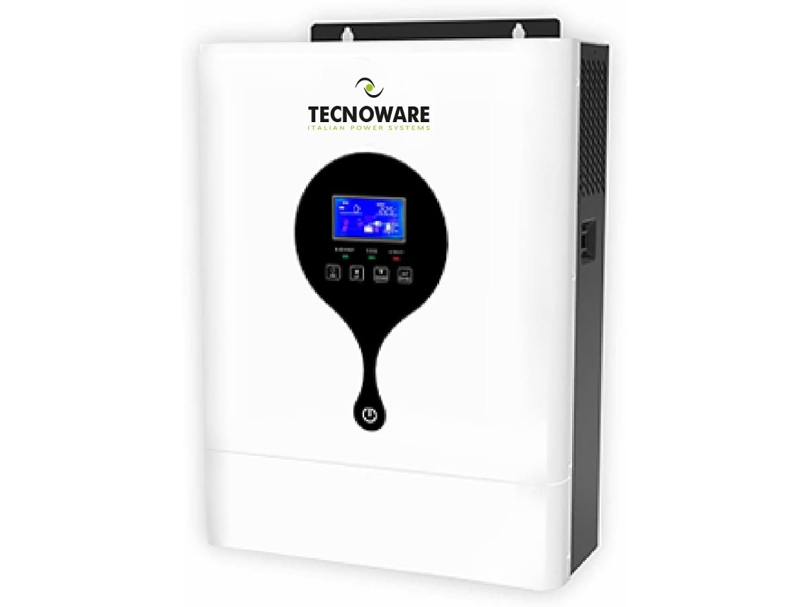 Inversor solar de onda sinusoidal pura TECNOWARE de 3500 VA con controlador de carga MPPT (120 V-450 V)