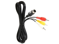 Cable Av Estéreo De 9 Pines Para Sega Genesis/md 2/3, 1,8 M De Longitud