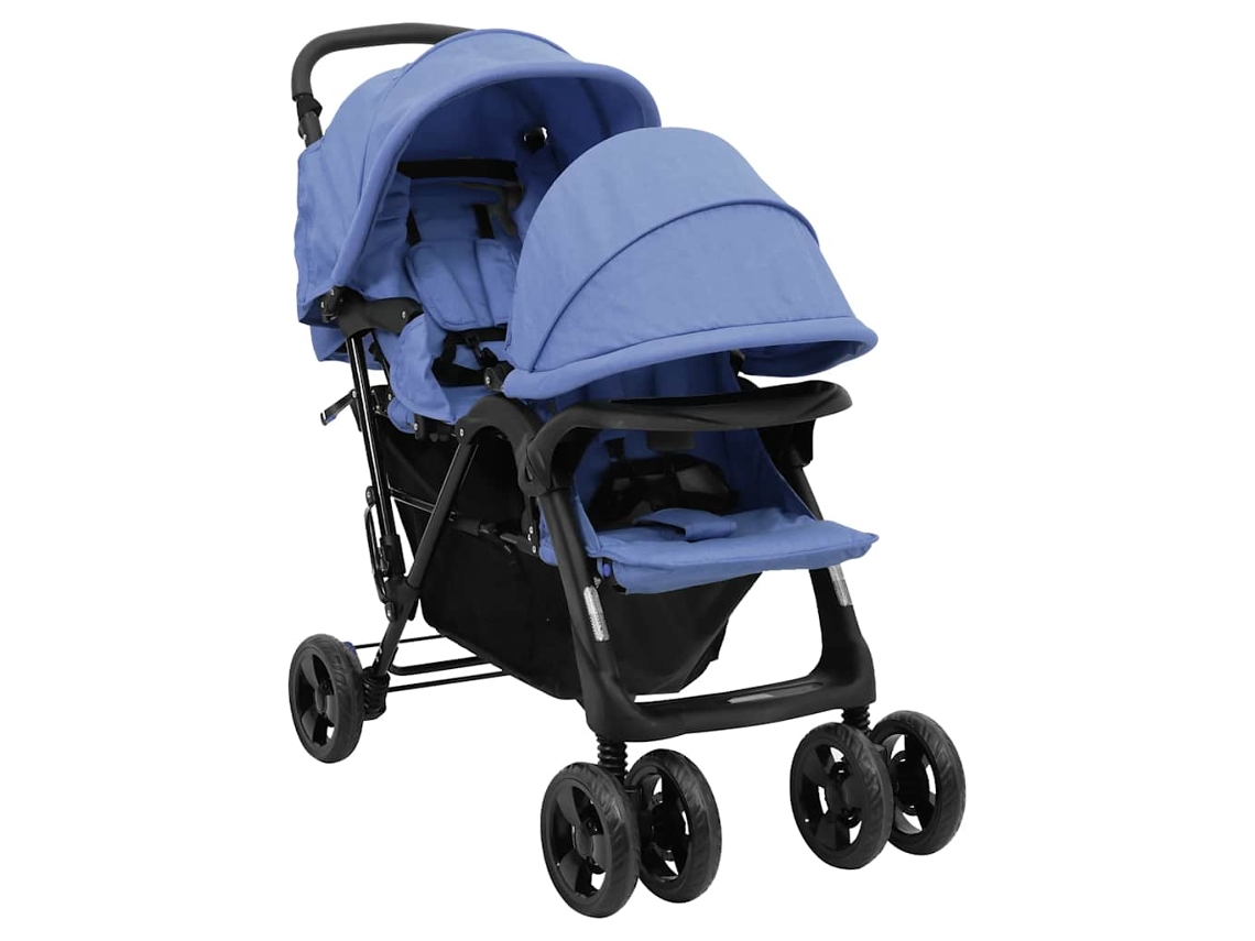 Silla gemelar VIDAXL Azul