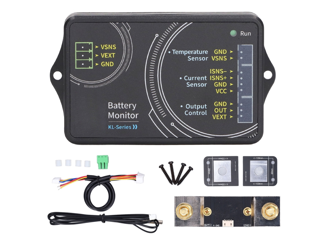 Monitor De Batería Con Control Mediante Aplicación Multifuncional, Medidor De Voltaje Y Corriente, Culomómetro, 0-120v, 0-400a
