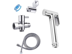 Kit De Grifo Rociador De Bidé De Latón Cromado Para Inodoro Y Baño.